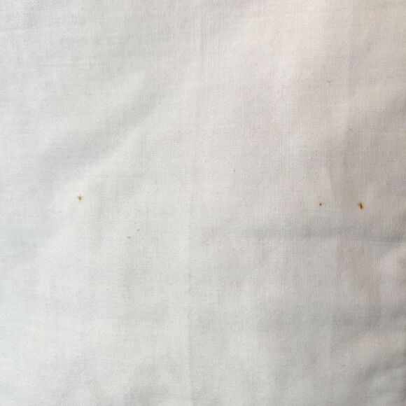 White Baby Quilt Cross Stitched Train Ducks Elephant Teddy Bear Carriage - Picture 8 of 8